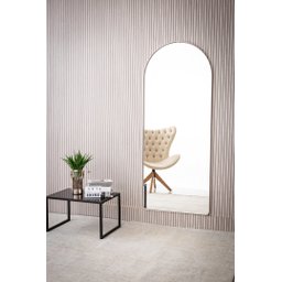 Espelho Grande Oval com Base Reta Corpo Inteiro 150 X 60 Cm - 2