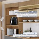 Ver imagem 6 de Cozinha Completa Modulada 4 Peças 5 Portas 3 Gavetas 100% MDF Mista