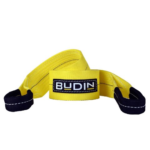 Cinta de Reboque Budin - 10 Toneladas X 20m Cabo de Reboque para Caminhão, Trator e Máquinas Fita 10
