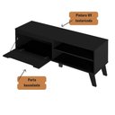 Ver imagem 6 de Rack de Sala Tv Lotus Preto