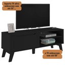 Ver imagem 4 de Rack de Sala Tv Lotus Preto
