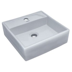Cuba Apoio Banheiro Porcelana Sobrepor Cerâmica Louça 38x38