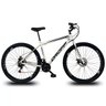 Bicicleta Aro 29 Quadro 17 Aço Freio a Disco Mecânico 21 Marchas - Dropp - Branco/Preto - 1