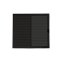 Ver imagem 1 de Veneziana 3 Folhas Preto 100x100 Linha 18 Esmeralda