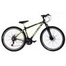 Bicicleta aro 29 "17"al  freio a disc mec 21v  abisolut cor preto  detalhe verde - 1