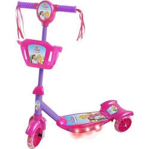 Patinete Infantil 3 Rodas Sonho de Princesa com Cestinho