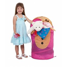 Porta Objetos Ursinho Guarda Brinquedos Roupas Baú - 2