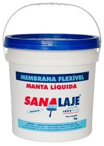 Impermeabilizante Sana Laje 3,6lt Veda Laje Manta - 1