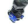 Patins Adaptado Para Tenis Com 4 Rodas De Led Azul - 3