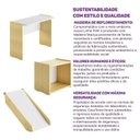 Ver imagem 7 de Kit Infantil Escrivaninha, Escorregador e Nicho Petit Casatema MadeiraOriginals Natural/Branco