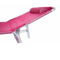 Espreguiçadeira Slim Pink 100kg Zaka - 4