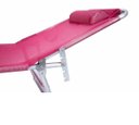 Ver imagem 4 de Espreguiçadeira Slim Pink 100kg Zaka