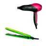 Secador Cabelo Arno Power Dry 220 + Chapinha Mallory Verde - 1