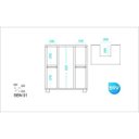Ver imagem 5 de Gabinete para Banheiro Bbn 01 Versa Brv Móveis