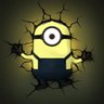 Luminária De Parede Minions Stuart Meu Malvado Favorito 3D Light FX - 2