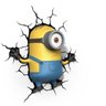Luminária De Parede Minions Stuart Meu Malvado Favorito 3D Light FX - 3