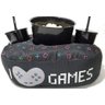 Kit Almofada Com Porta Pipoca 1 Balde + 2 Copos Gamer APP3010 - 1