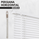 Ver imagem 7 de Persiana Horizontal Pvc 25mm Block Luxo 100larg X 160alt Branca - Quarto/sala/ Escritório/cozinha/la