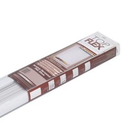 Persiana Horizontal PVC 25mm BLOCK LUXO 100larg x 160alt Branca - Quarto/Sala/ Escritório/Cozinha/La - 5