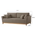 Ver imagem 2 de Sofá Fixo 210cm com Braço 10cm Brasil Meu Sofá Online