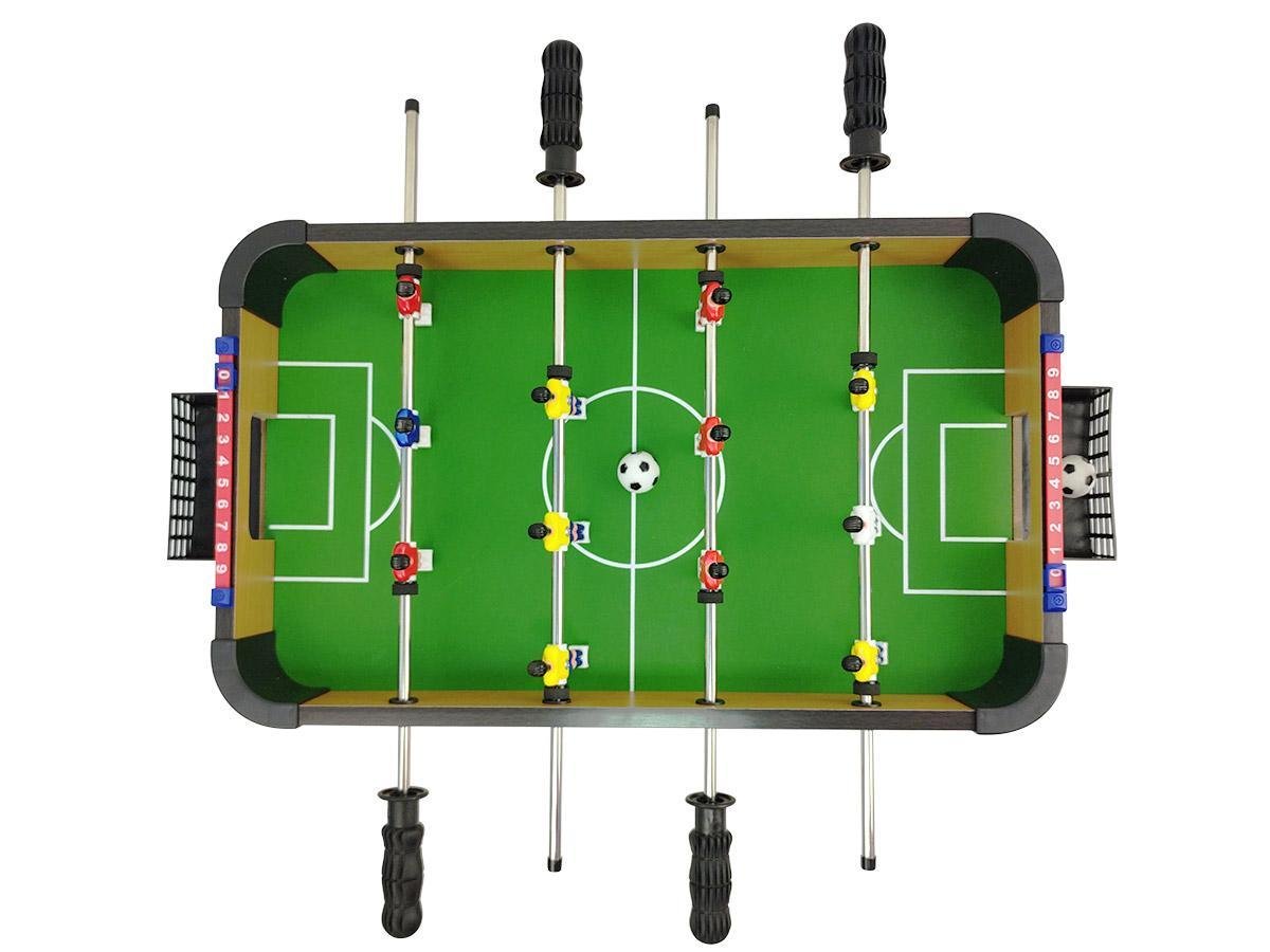 Mesa Pebolim Mini 51cm Totó Jogo Futebol 2 Bolinhas - 3