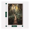 Ver imagem 6 de Quadro Paisagem Natural Trilha de Madeira entre a Floresta