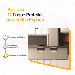 Kit 2 Banquetas Alta Vime Junco Degradê Sacada Àrea Gourmet Balcão Ilha Bancada bar piscina Cozinha - 3