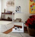 Ver imagem 1 de Mesa S Lateral de Apoio ou Mesa de Cabeceira Branco Laca