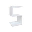 Ver imagem 3 de Mesa S Lateral de Apoio ou Mesa de Cabeceira Branco Laca
