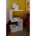 Ver imagem 6 de Mesa S Lateral de Apoio ou Mesa de Cabeceira Branco Laca