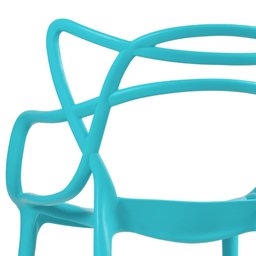 Kit 5 Cadeiras Masters Allegra - Azul Tiffany - 6