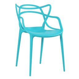 Kit 5 Cadeiras Masters Allegra - Azul Tiffany - 2