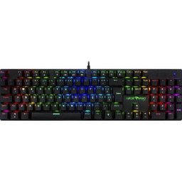 Teclado Gamer Viper Pro Semi Mecanico Rgb Naja - 408 - 2
