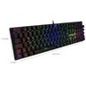 Teclado Gamer Viper Pro Semi Mecanico Rgb Naja - 408 - 4