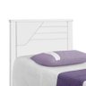 Cama Solteiro Villa 80/90 Branco com Colchão D33 88x188 - PR Móveis - 3