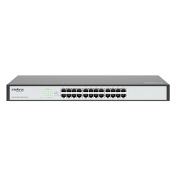 Switch Rack 24 Portas Gigabit 10/100/1000 Ethernet C/ Qos Sg 2400 Qr+ 4760022 - 1