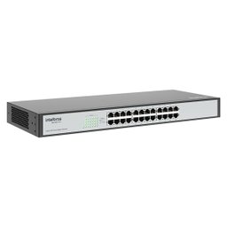 Switch Rack 24 Portas Gigabit 10/100/1000 Ethernet C/ Qos Sg 2400 Qr+ 4760022 - 2