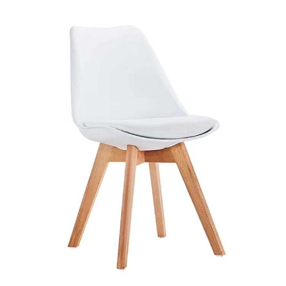 Kit de 4 Cadeiras Prizi Wood E75-Branca - 3