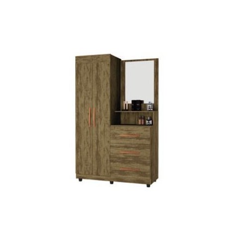 Cômoda Roupeiro Onix Amendoa
