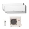 Ar-Condicionado Multi Bi Split Inverter Fujitsu 2X9.000 BTUs Quente/Frio 220V 1F Aobg18Lac2 - 1
