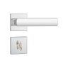 Fechadura Banheiro 823/35 Roseta Quadrada Broca 40mm Cromado Stam - 1
