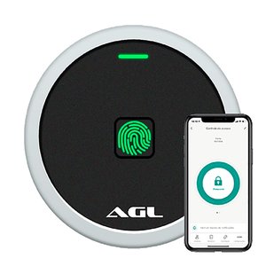 Controle de acesso biométrico Mini Access SFT7 Bluetooth - AGL