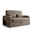Ver imagem 3 de Sofá Cama 2 Lugares Compacto com Baú 140 Larg Lady Day Matrix