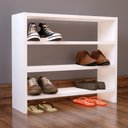 Ver imagem 2 de Sapateira Branco Mdf Chão 70cm Sapatos Organização Casa