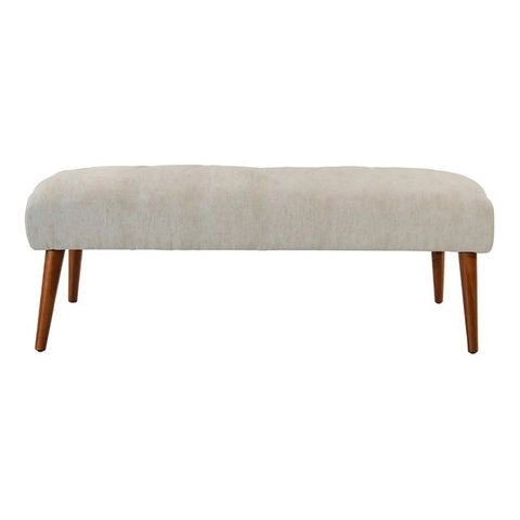 Recamier Rubi 1,20m Linho Bege - Dominic Decor