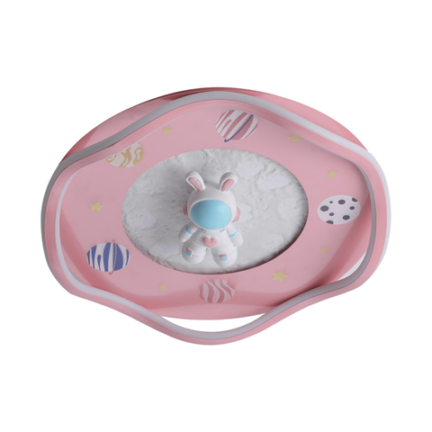 Plafon Infantil Astronauta Pink-b 22w