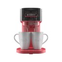 Ver imagem 1 de Cafeteira Cadence Elétrica Caf230 Vermelha e Preta 110v