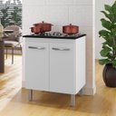 Ver imagem 1 de Balcão Vani para Cooktop 5 Bocas 2 Portas Cozinha Mb1 70cm