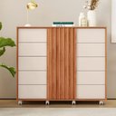 Ver imagem 2 de Comoda Caemun Pegasus 2 Portas 5 Gavetas Freijo/off White