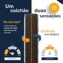 Ver imagem 3 de Cama Box Baú Casal com Colchão de Espuma D33 Double Comfort 138x188x62cm